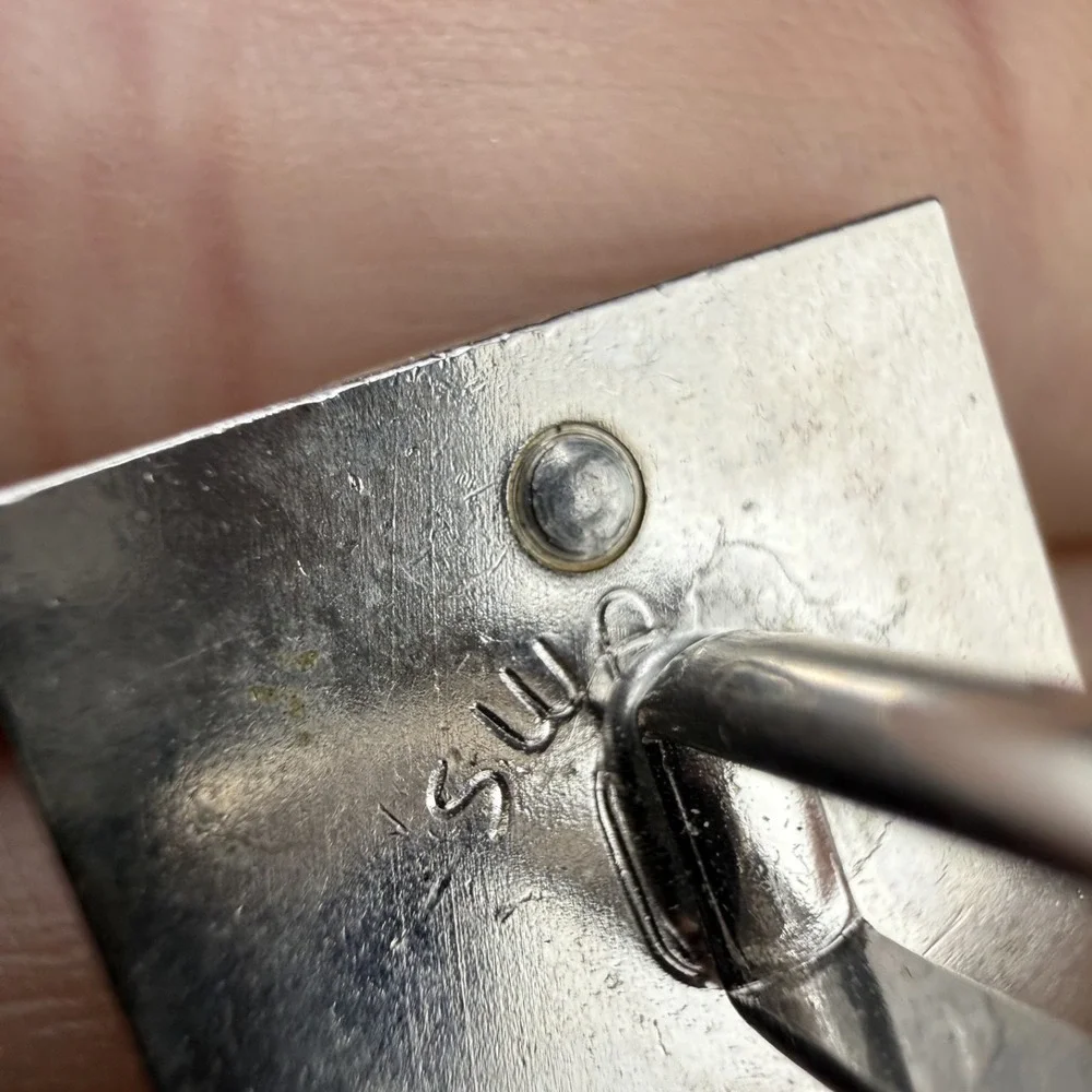 Vintage‎ Swank Cufflinks Silver Tone Engraved